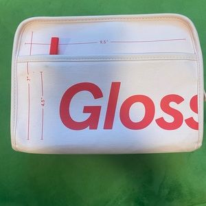 Glossier original beauty bag